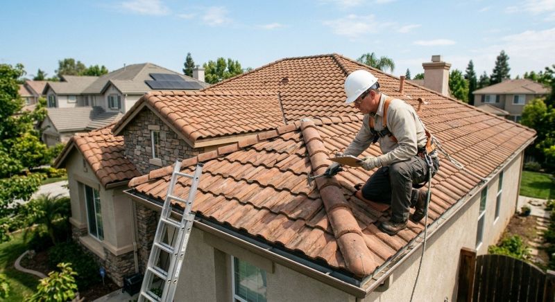 Tile Roof Inspection in Waterbury, CT