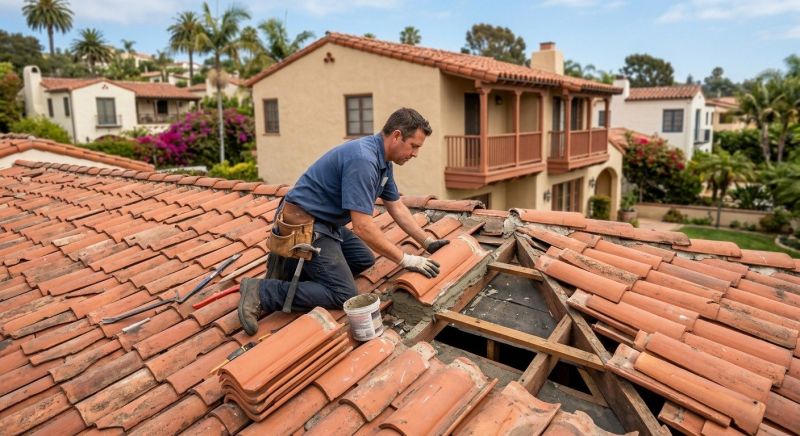 Tile Roof Repair in Middletown, CT