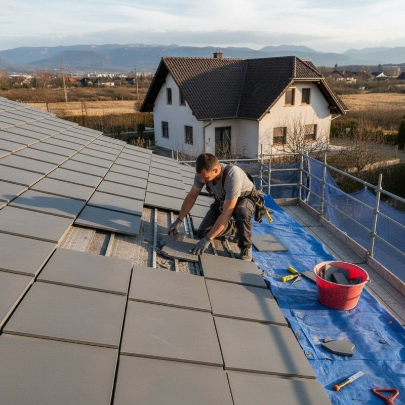 Tile Roof Repair in Newtown, CT