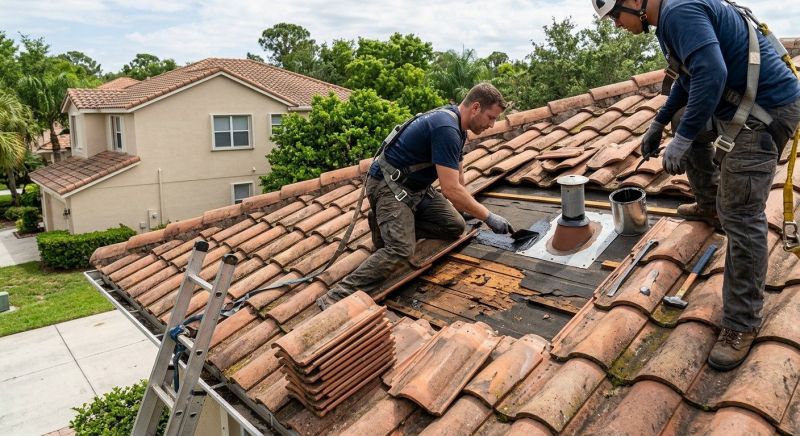 Tile Roof Repair in Redding, CT