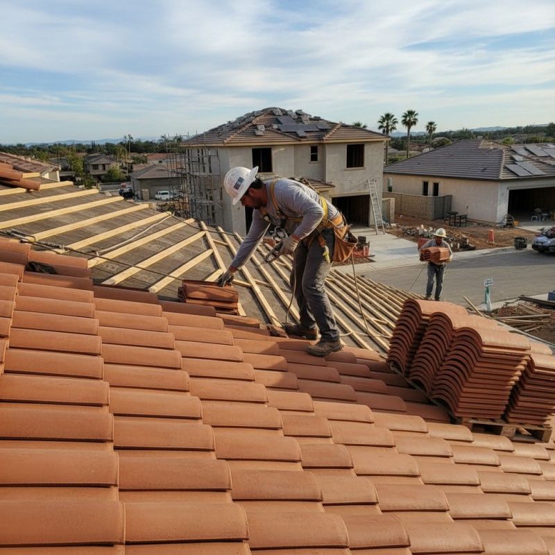 Tile Roof Replacement in Middlebury, CT