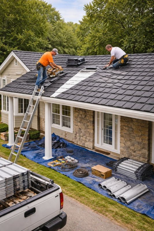 Tin Roof Installation in Redding, CT