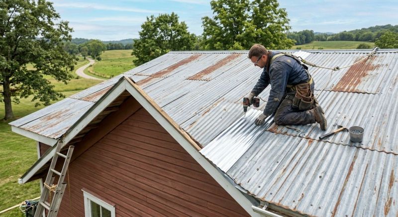 Tin Roof Repair in Waterbury, CT