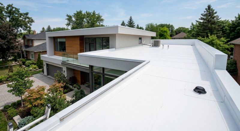 Tpo Roof Installation in Newtown, CT
