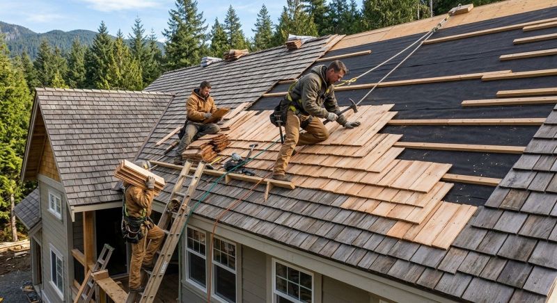 Wood Roofing Installation in Cheshire, CT