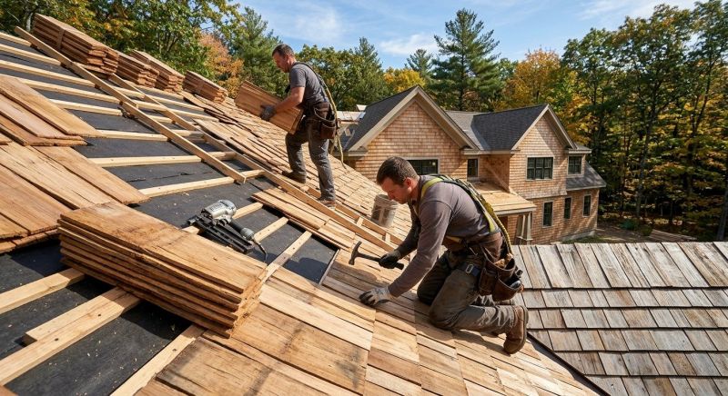 Wood Roofing Installation in Goshen, CT