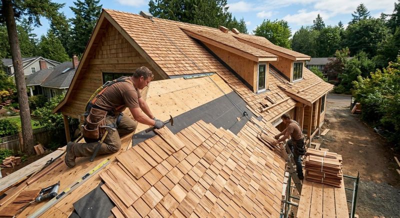 Wood Roofing Installation in Northfield, CT