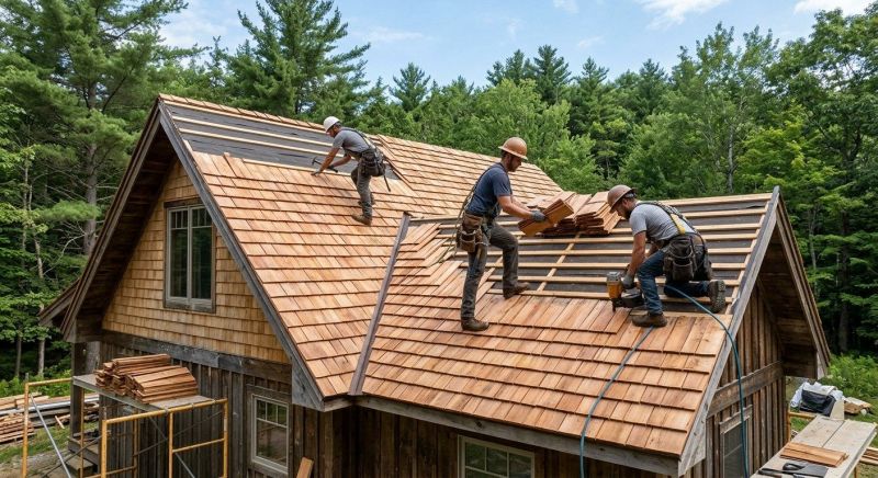 Wood Roofing Installation in West Haven, CT