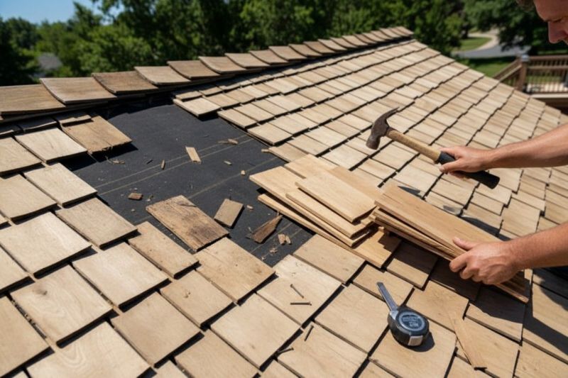 Wood Shake Roof Repair in Berlin, CT