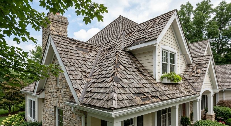 Wood Shake Roof Repair in Bethlehem, CT
