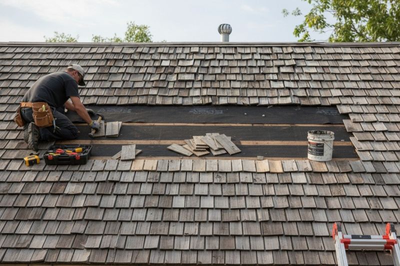 Wood Shingles Repair in Bethel, CT