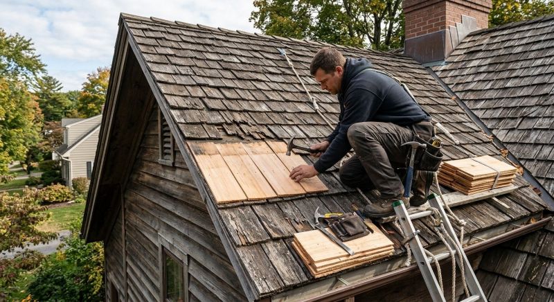 Wood Shingles Repair in Harwinton, CT